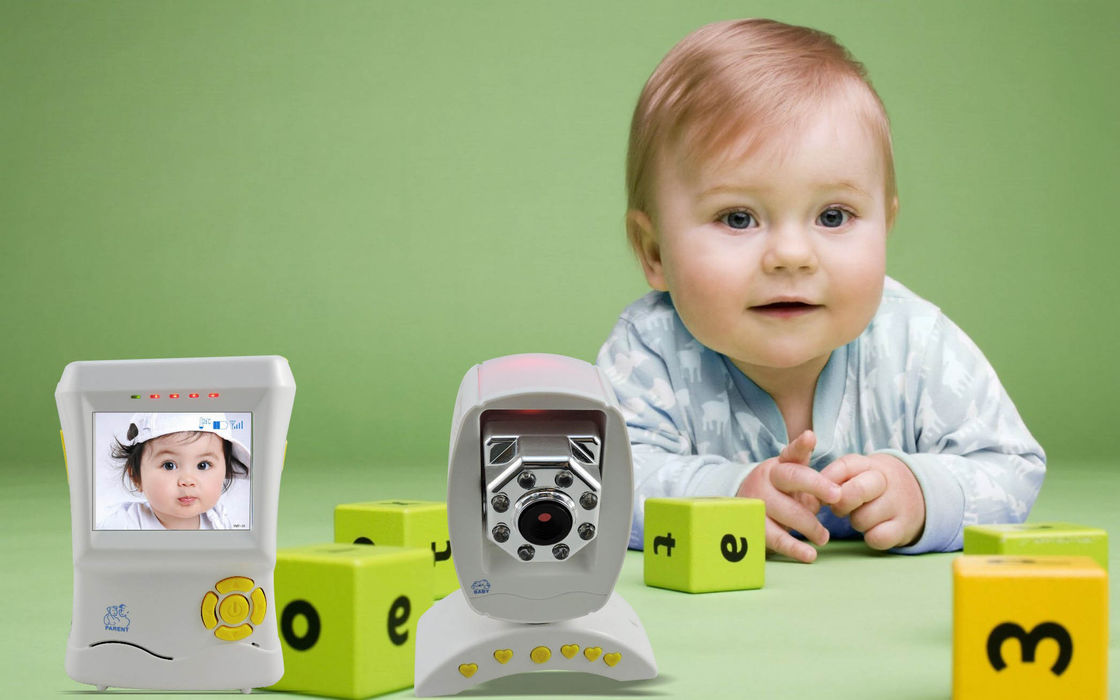 монитор младенца долгосрочного ультракрасного ночного видения беспроволочный с аудио &amp; видео