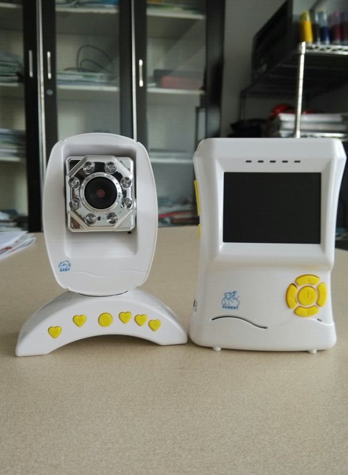 Беспроволочный видео- монитор младенца, младенческая камера монитора с изображением CMOS цвета датчика